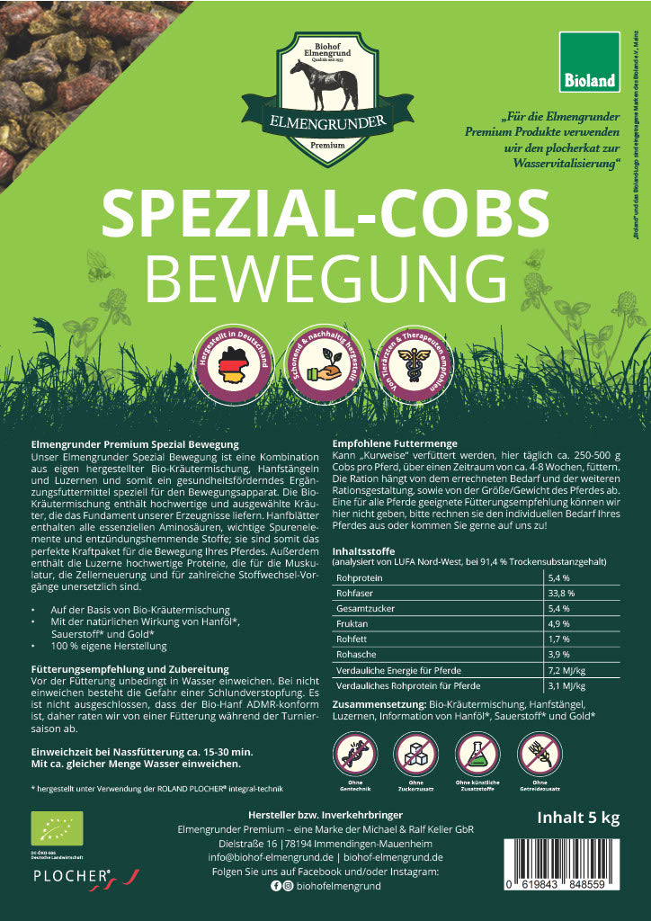 BIO Spezial-Cobs Bewegung ( 5 kg)