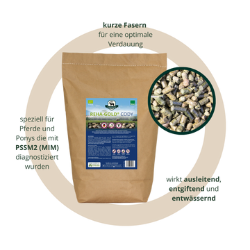 z Einzelsack Reha-Gold „Cody" Futterprobe (4 kg)