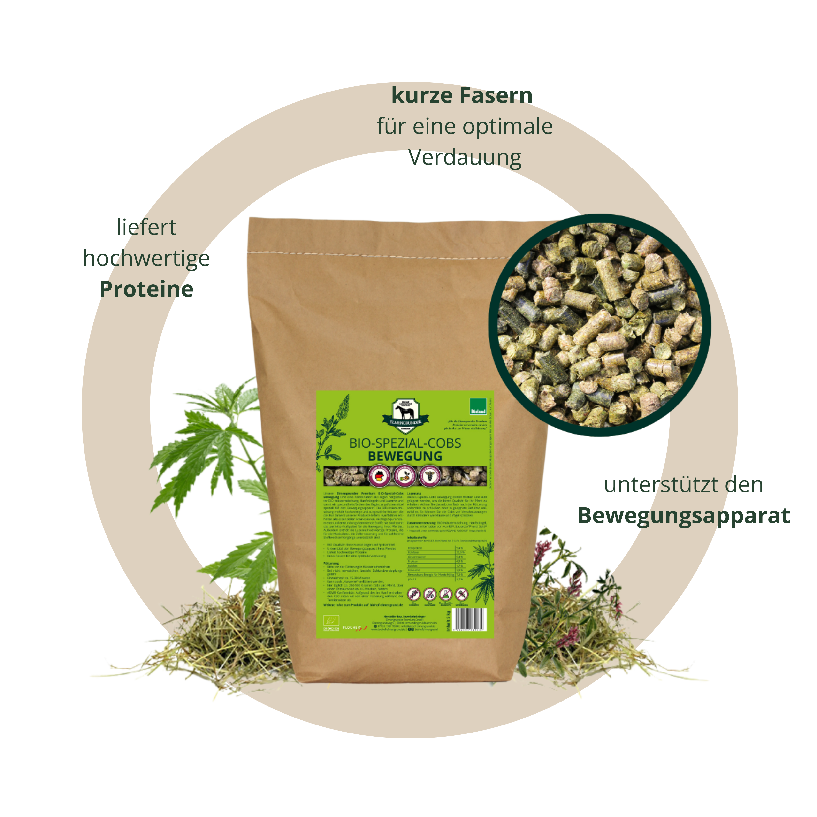 BIO Spezial-Cobs Bewegung ( 5 kg)
