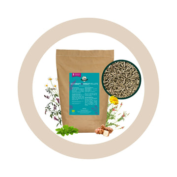 BIO Kraft- und Kraut Pellets Biohof Elmengrund