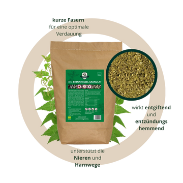 BIO Brennnessel-Granulat