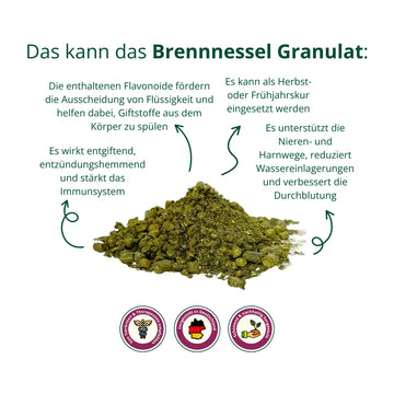 BIO Brennnessel-Granulat