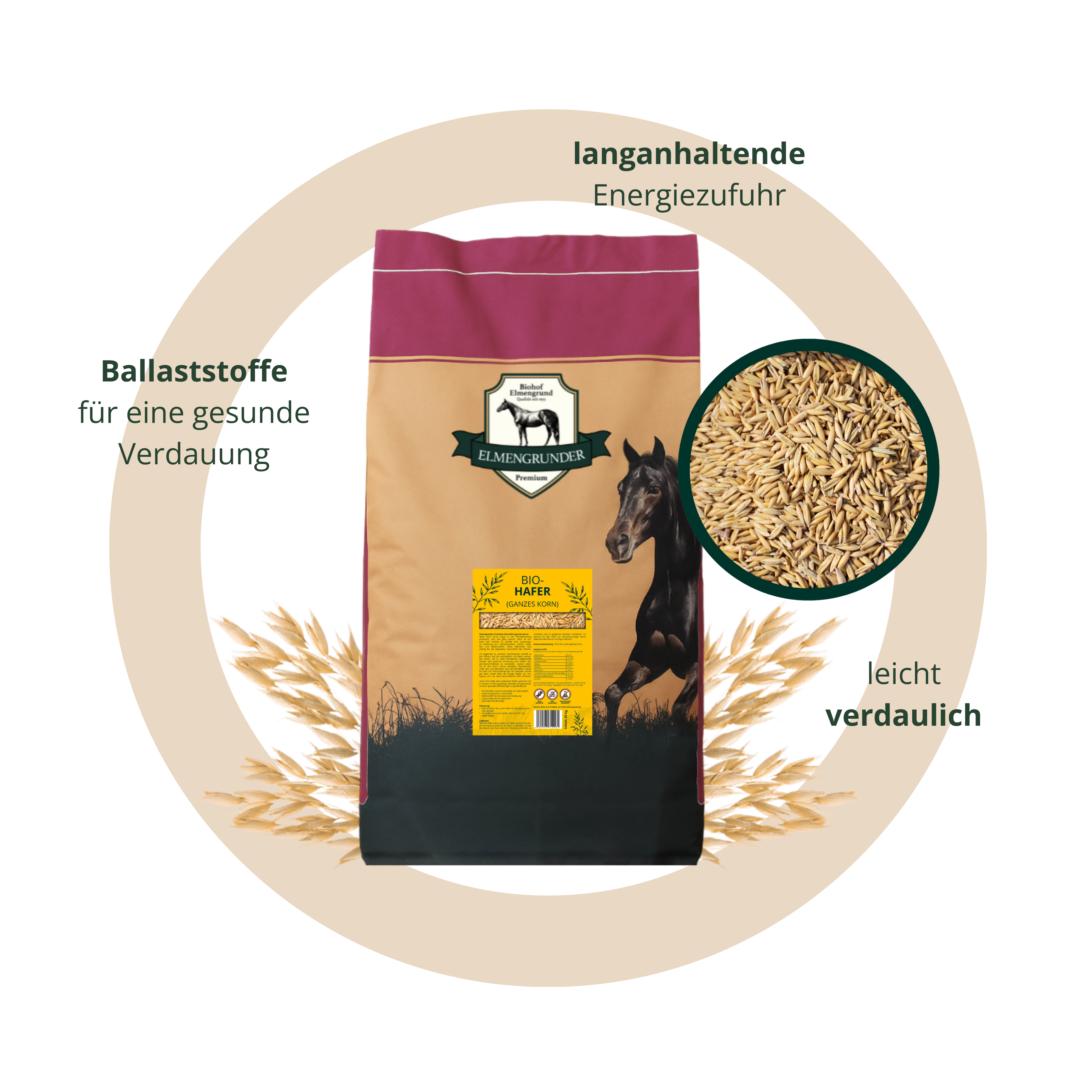 BIO Hafer (20 kg)