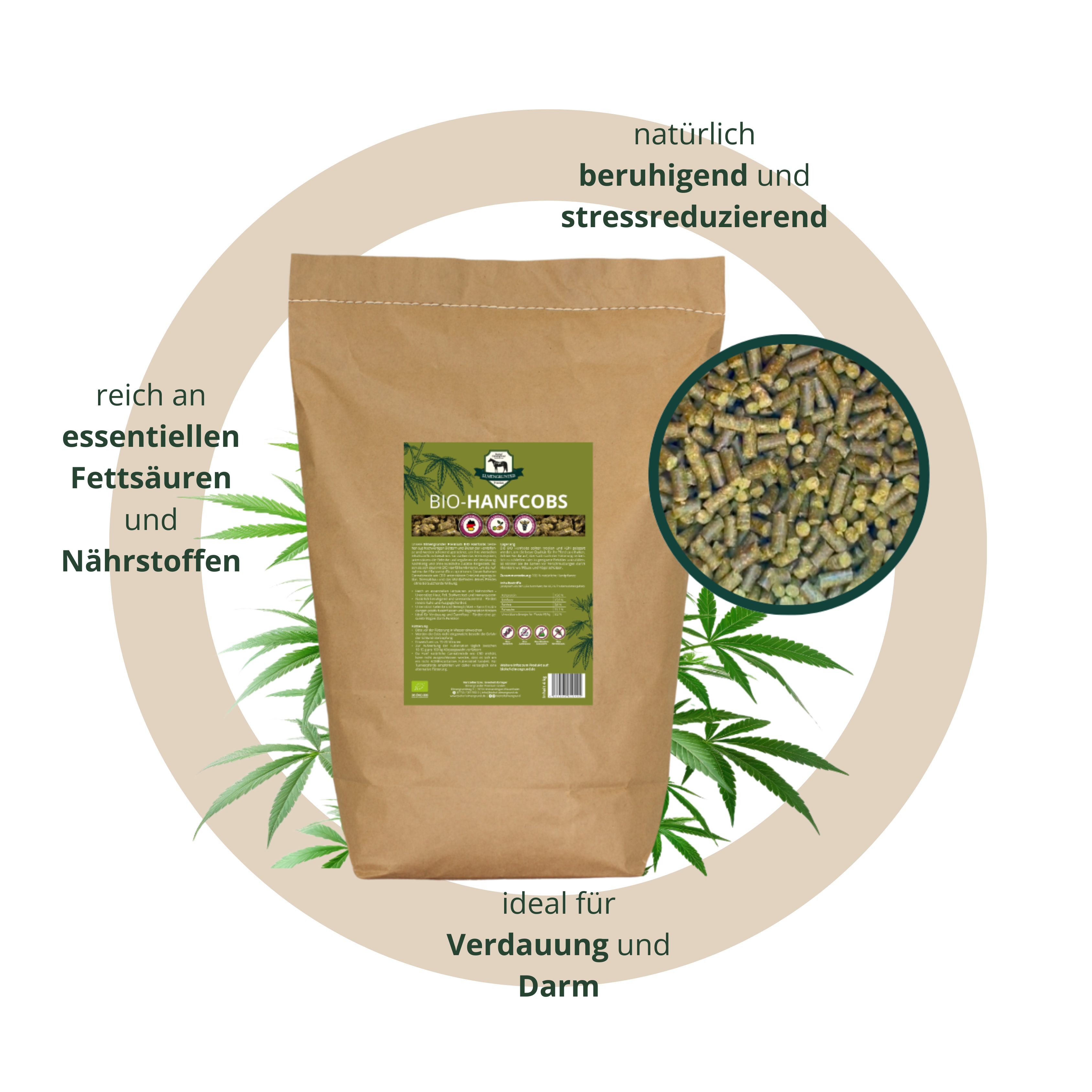 BIO Hanfcobs (4kg)