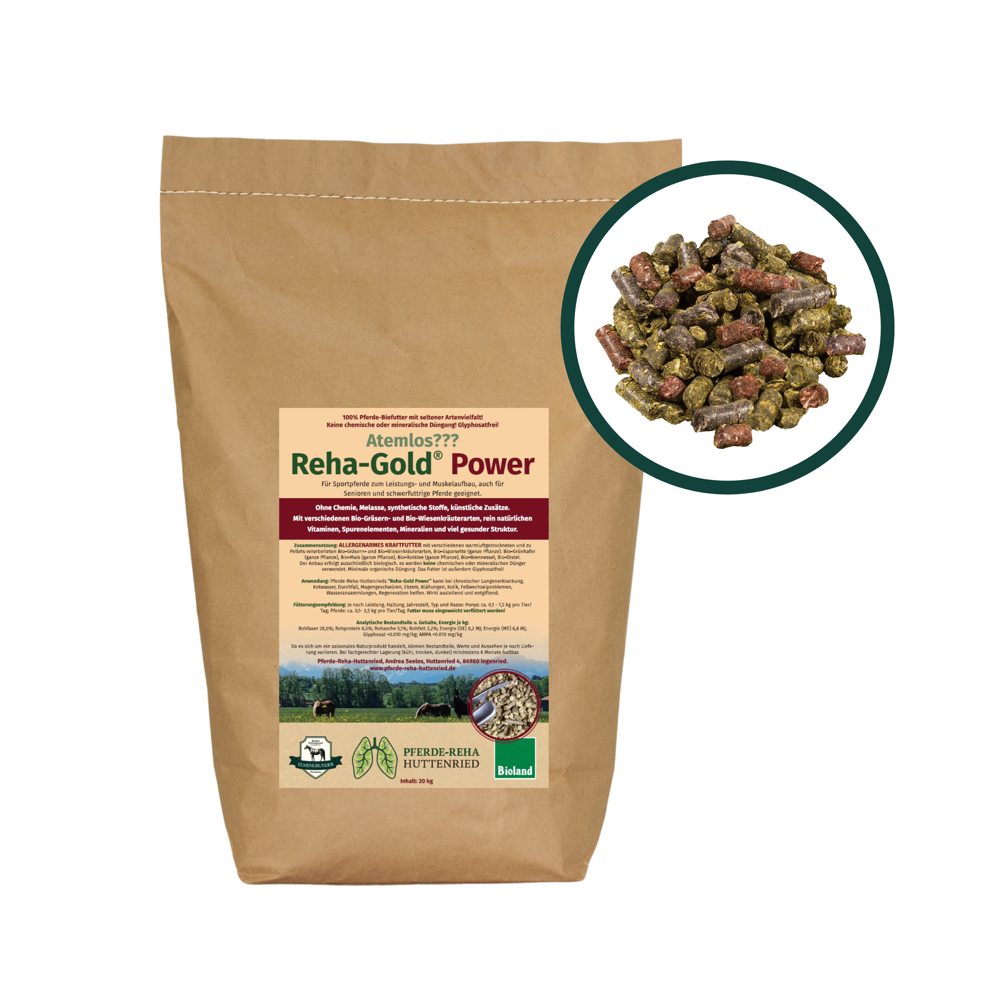 Reha-Gold „Power" Futterprobe (4 kg)